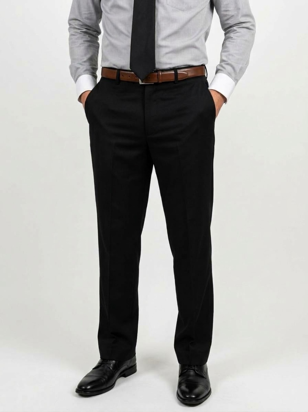 Tommy Hilfiger Traveler Pants 38x30 NWT Black Micro Tech Trousers